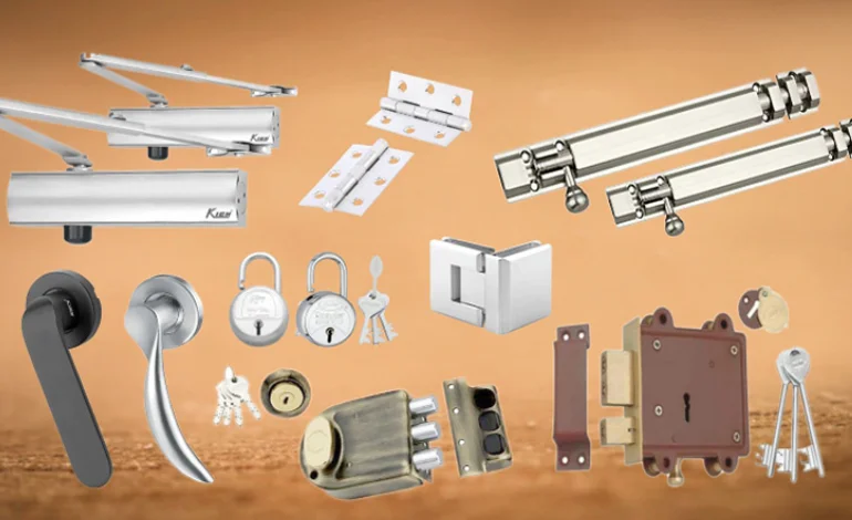 Exquisite interior door hardware includes locks, handles, fittings, accessories, hinges, and knobs.